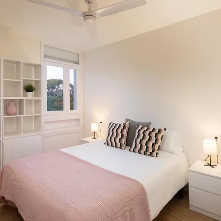 Apartment Lets Holidays Front In Mar, Pine *